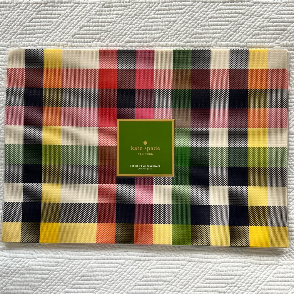 Kate Spade Prospect Park placemats (8)